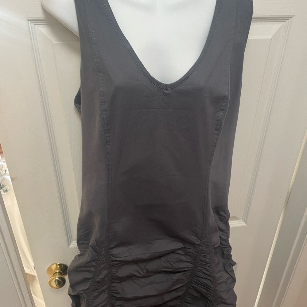 Sleeveless Gray XCVI Ladies Cotton Sleeveless Dress